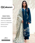 Dhanak 3PC – Heavy Embroidered Collection