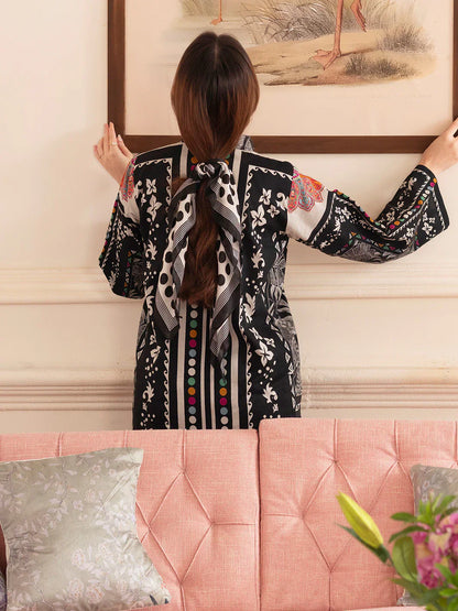 MAHNUR Digital Printed Co-Ords Set (Shirt & Trouser)