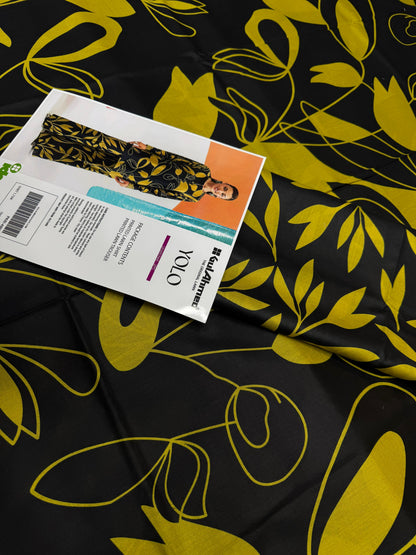 GulAhmed YOLO Digital Printed Co-Ords Set (Shirt & Trouser)