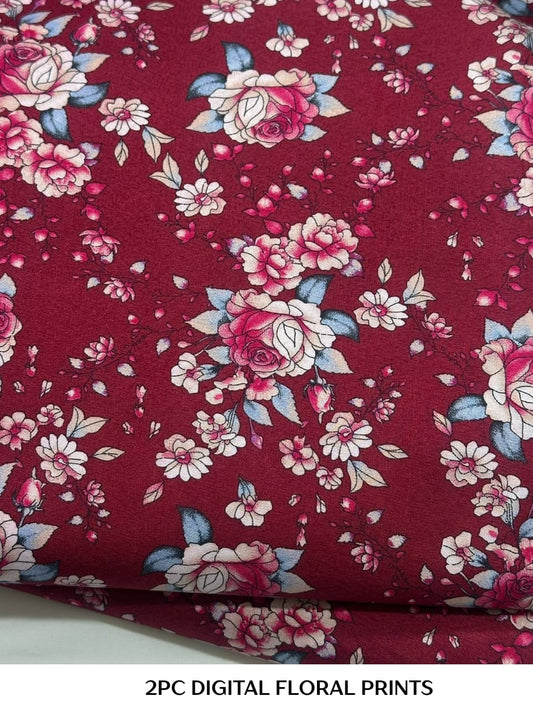 FLORAL PRINT 2 PIECE
